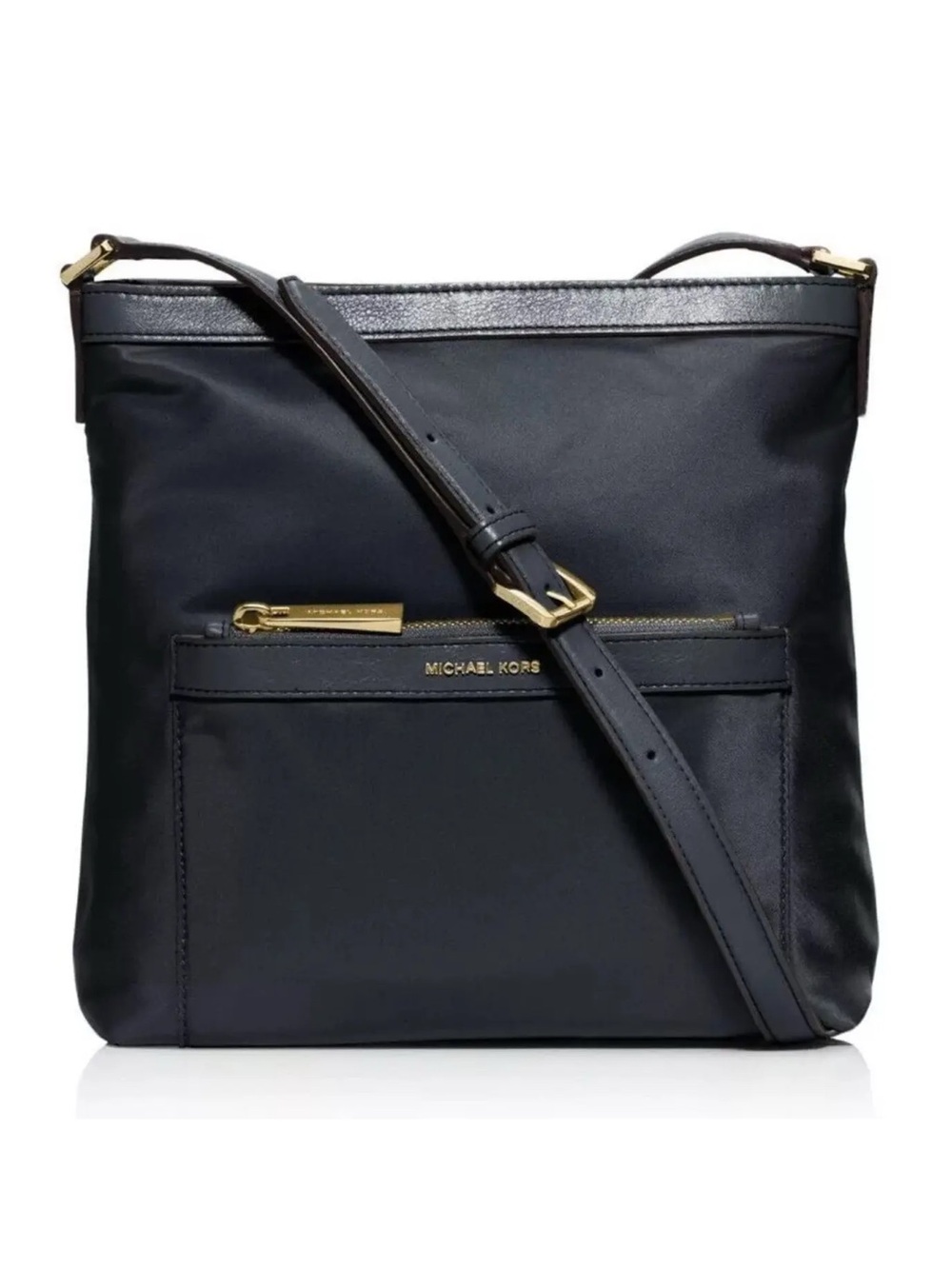 Michael Kors Black Crossbody Nylon Bag